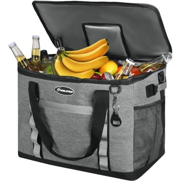 Soft Cooler Bag,Collapsible Soft Sided Cooler,24/30/60/75 Cans Beach - Picture 10 of 14